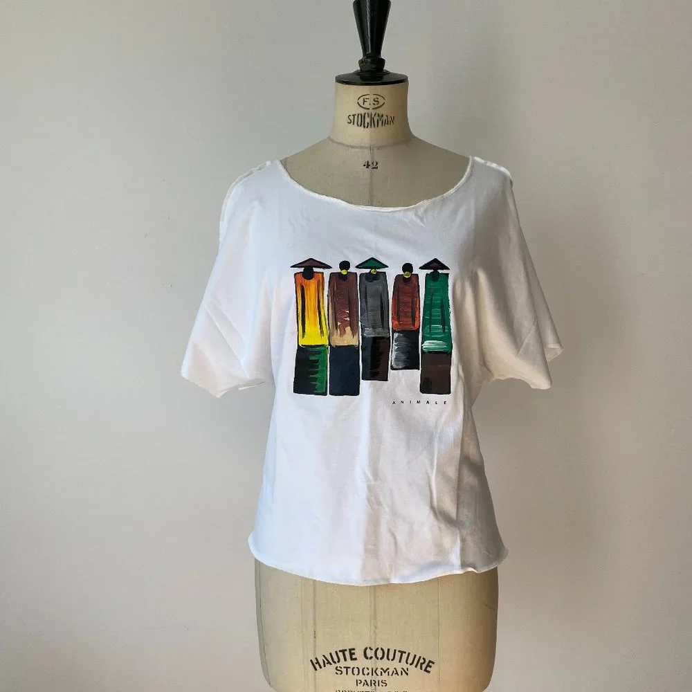 3For$20/Painted Shirt - Animale by Jacques Ruc - Picture 1 of 10